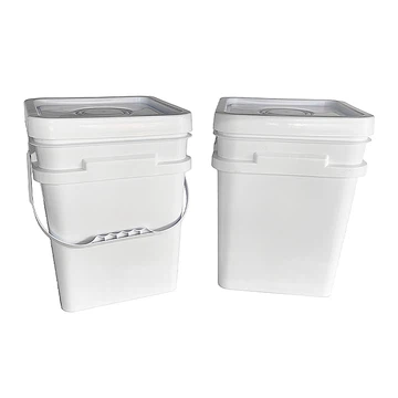 Τετράγωνοι κουβάδες αποθήκευσης τροφίμων